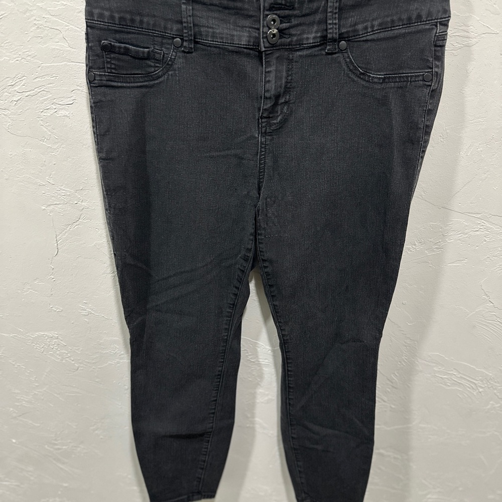 Torrid Charcoal Ankle Jeans